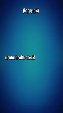mental health check