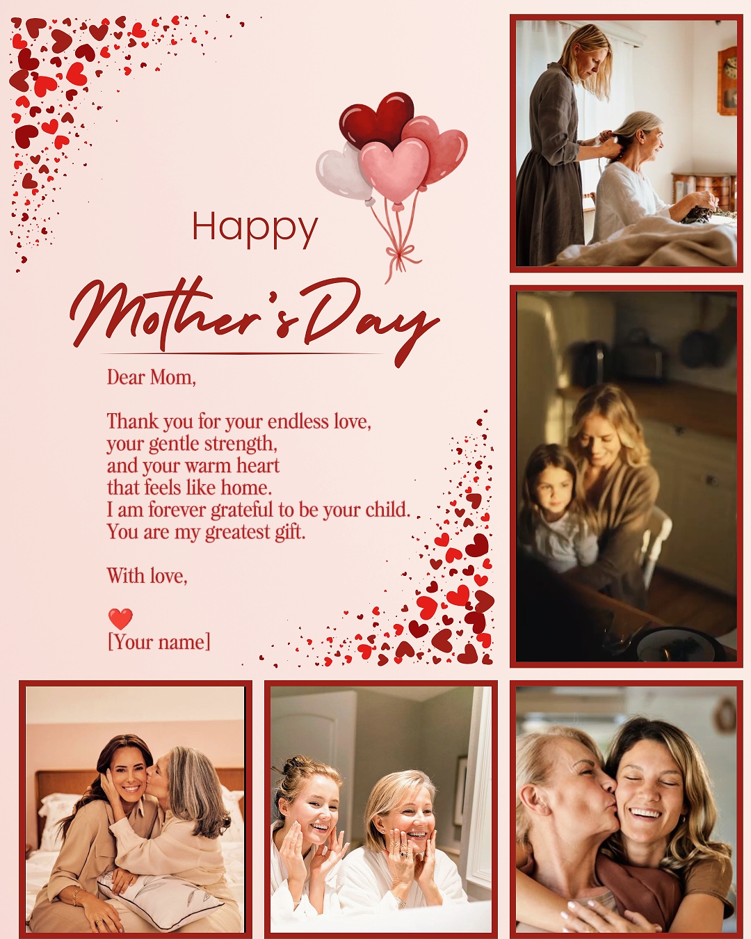 Tarjeta del Día de la Madre