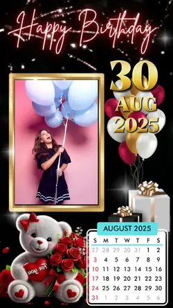 Birthday 30 August