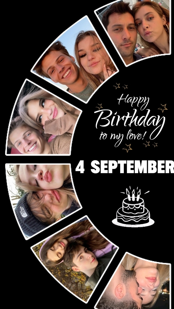HBD AMOR 4 DE SETEMBRO