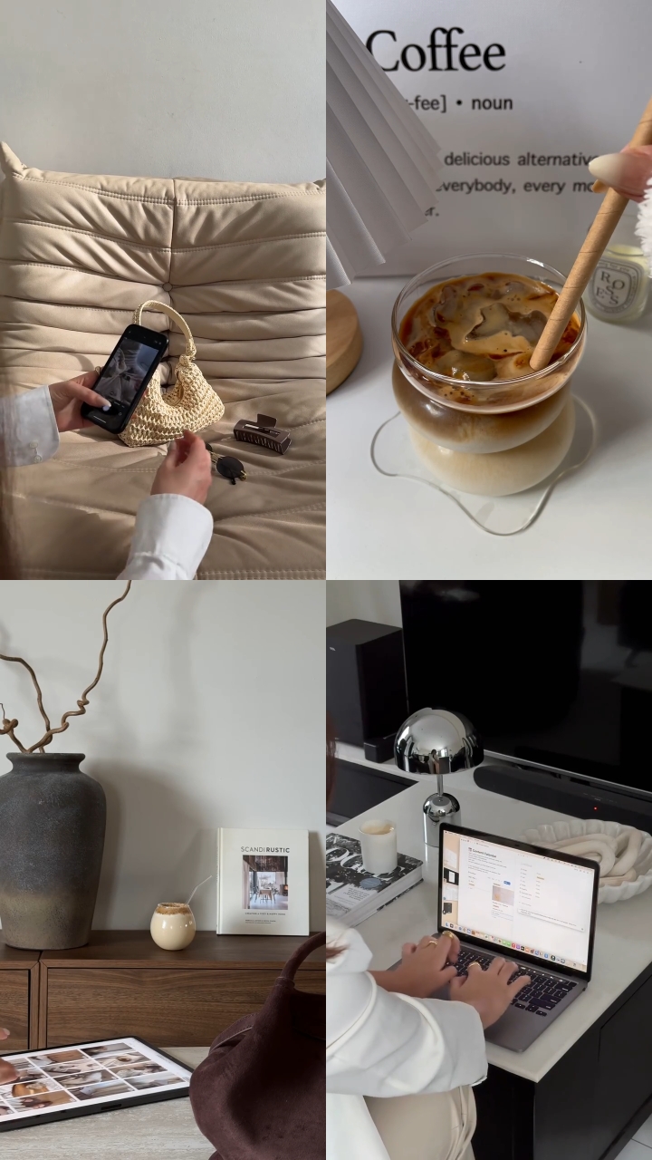 4 grid videos