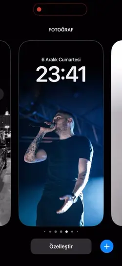 Ekranda fotoğrafınn 