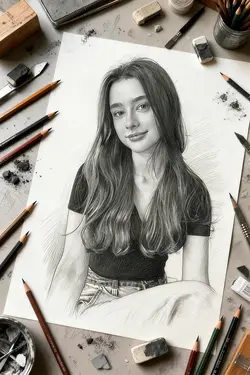 art from pencil 