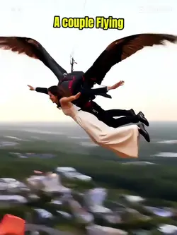 A couple Flying 