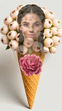 SORVETE de flores 