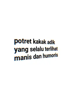 3:4 potret kakak adi