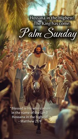 Palm Sunday Template