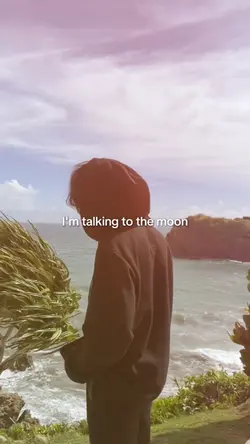 talking to the moon