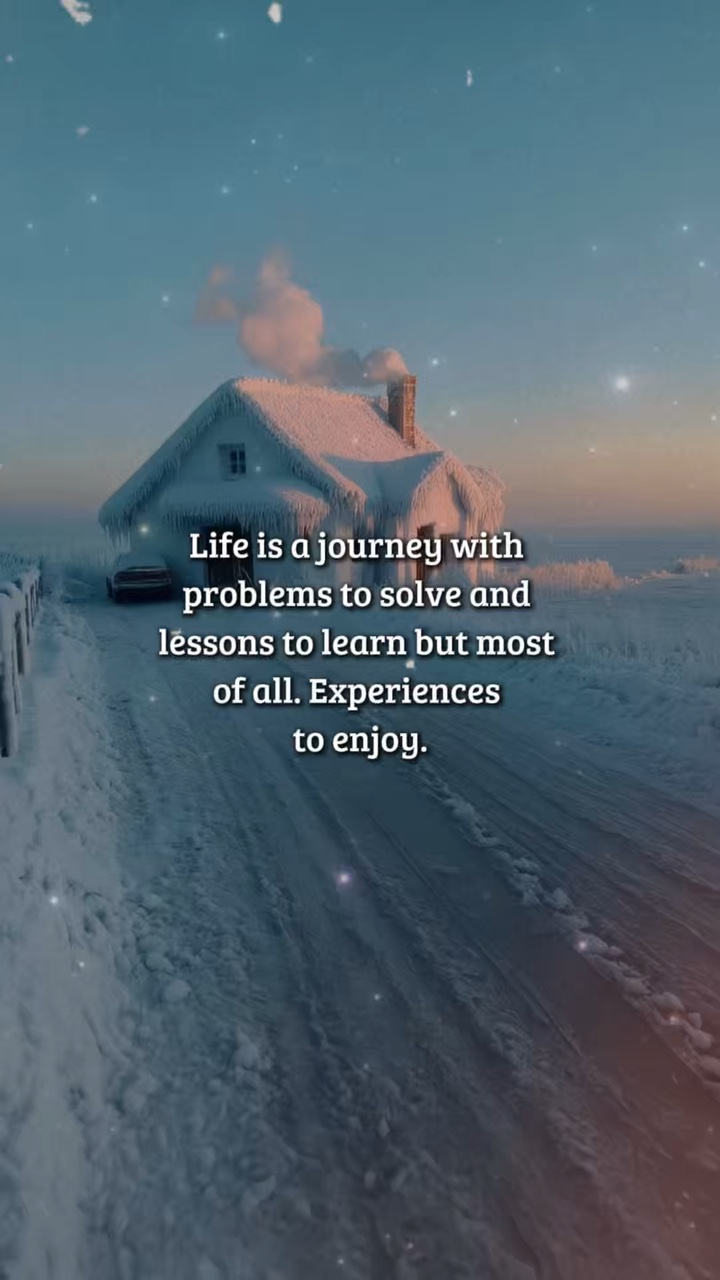 La vie est un voyage