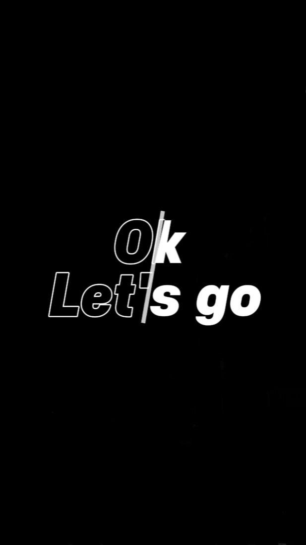 Ok let's go