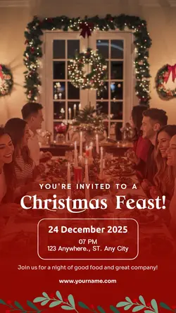 CHRISTMAS INVITATION