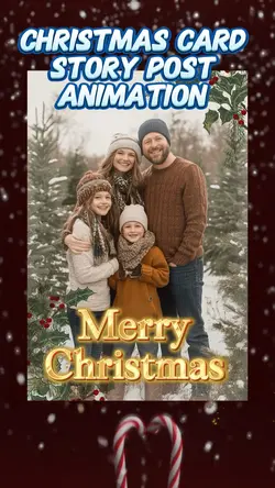Christmas card story