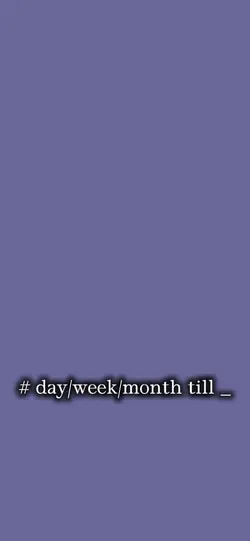 Countdown till_