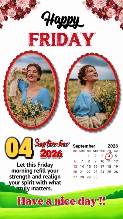 Jumat 4 September 2026