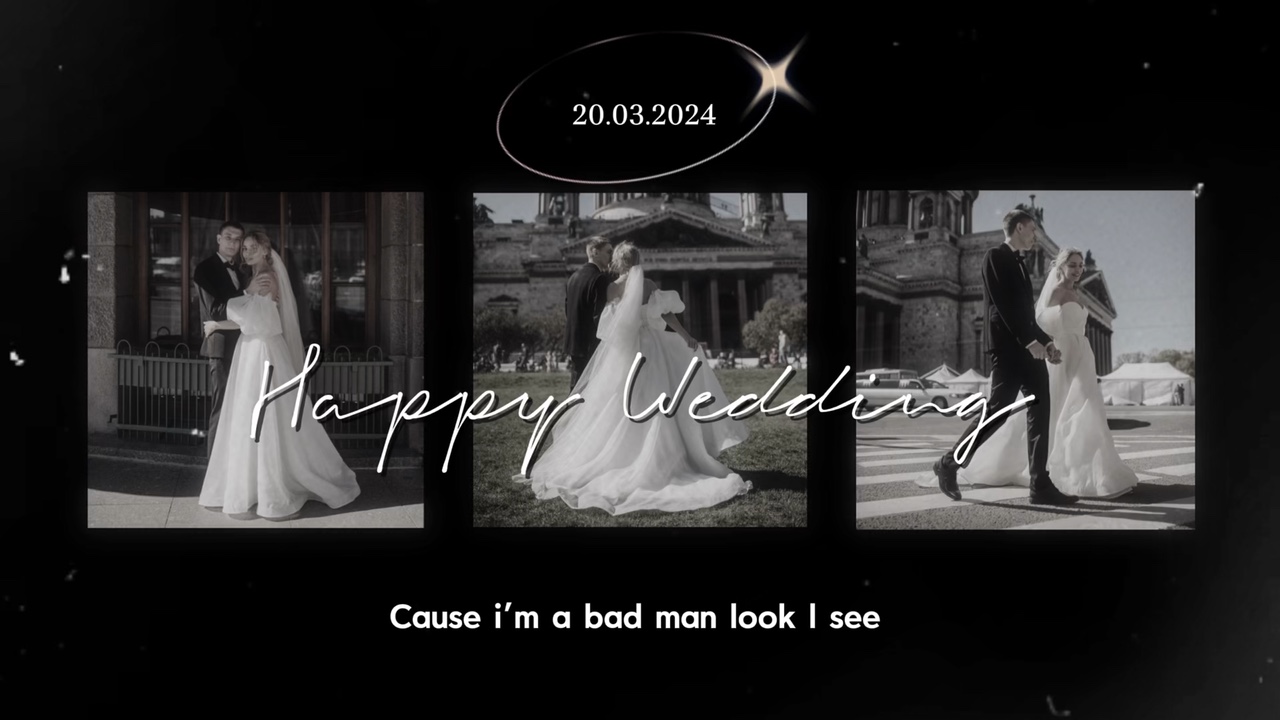 Happy wedding