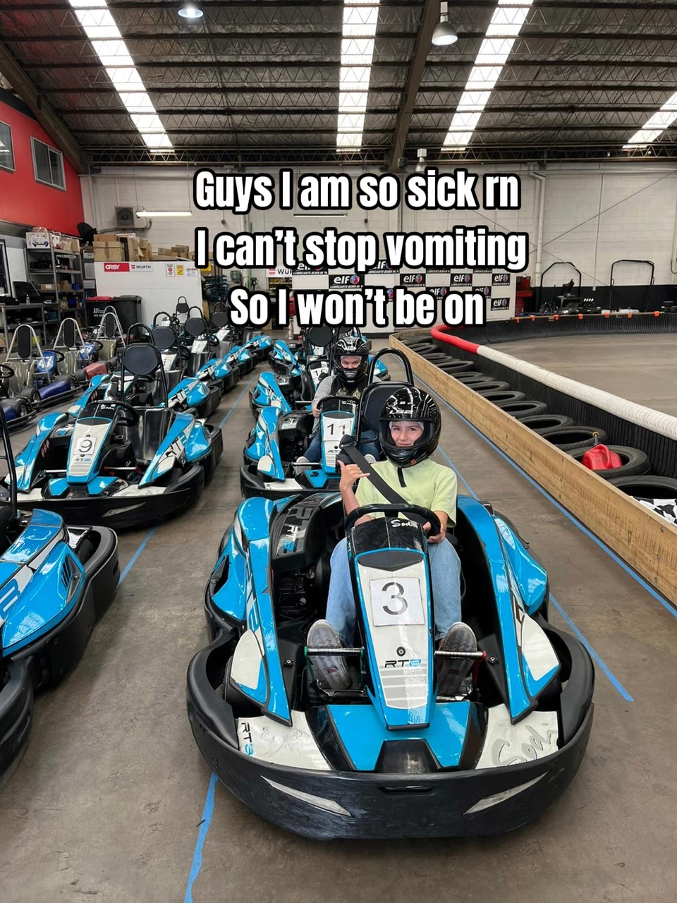 I am super sick