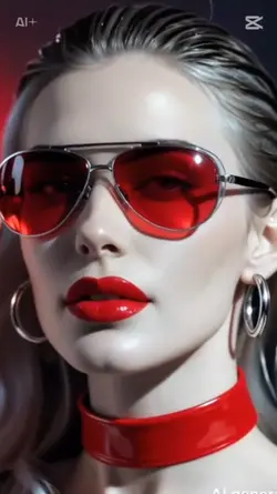 Stile Occhiali Rossi