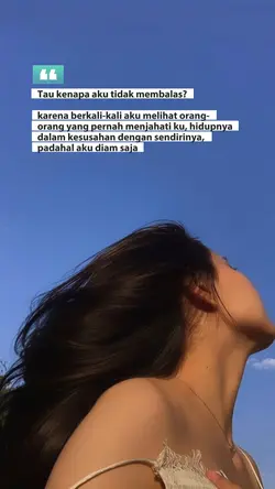 tidak perlu membalas