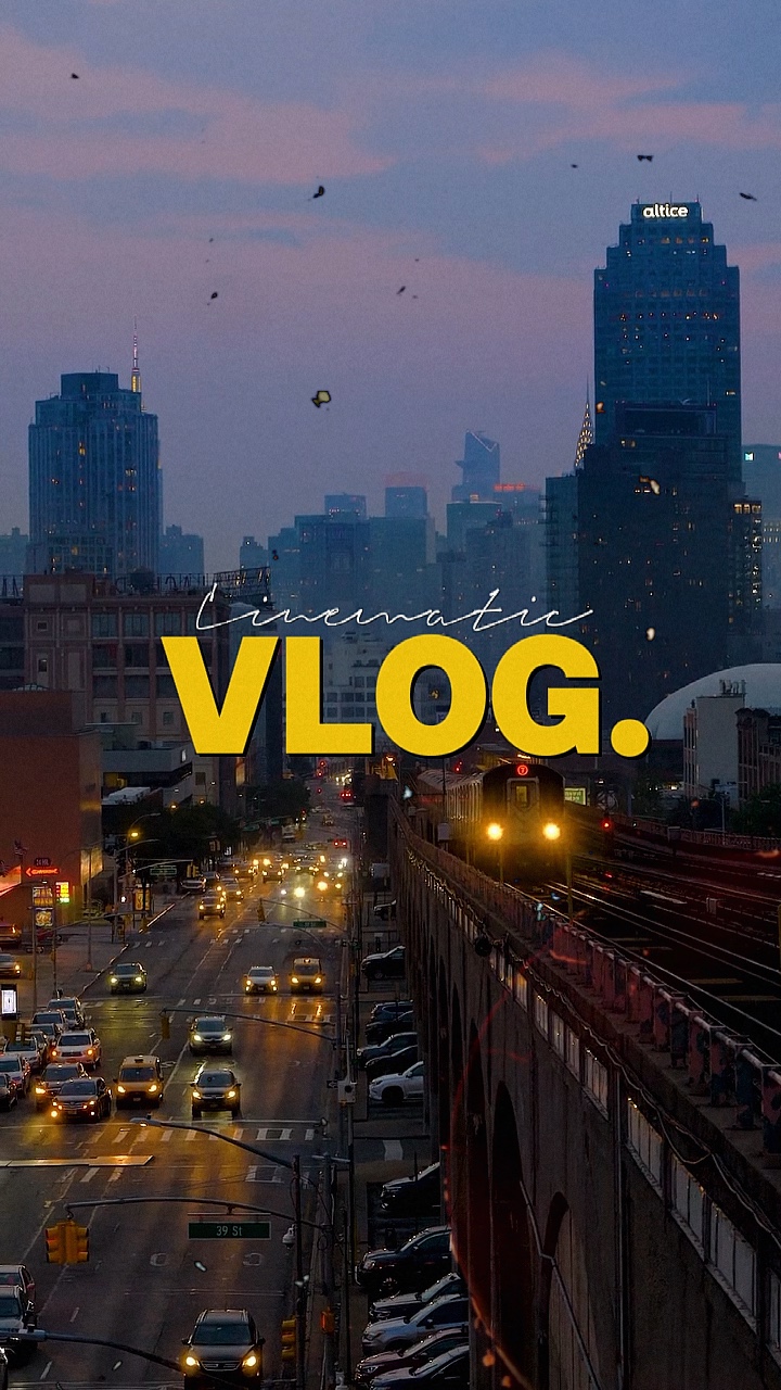 Cinematic vlog