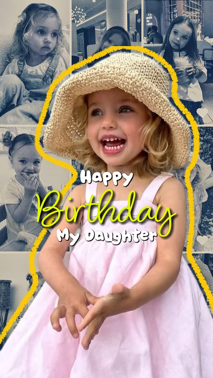 HPBD ma fille