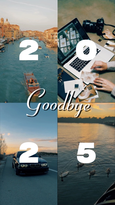 Au revoir 2025 