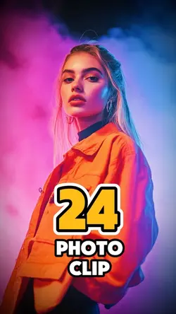 24 photo clip