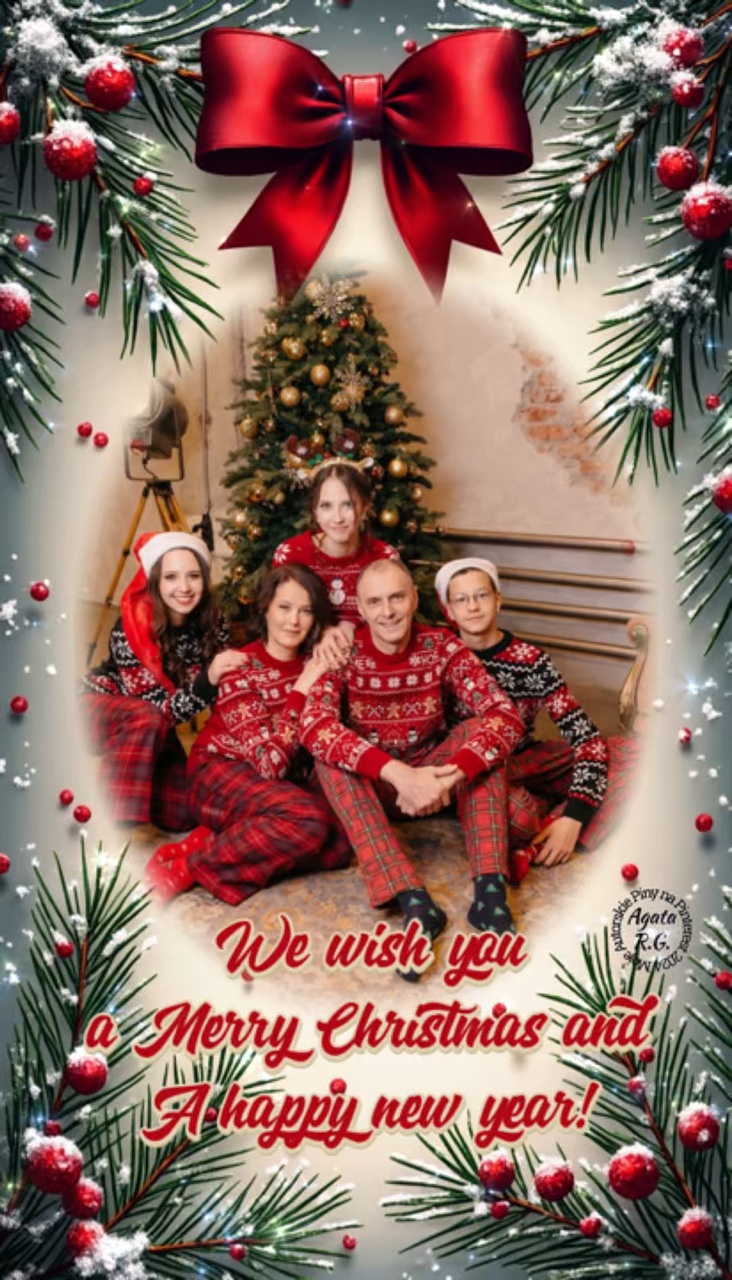 Weihnachtsfamilie 