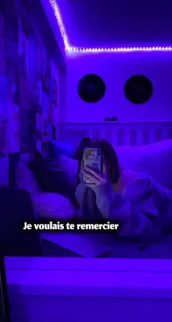 merci d’être là…