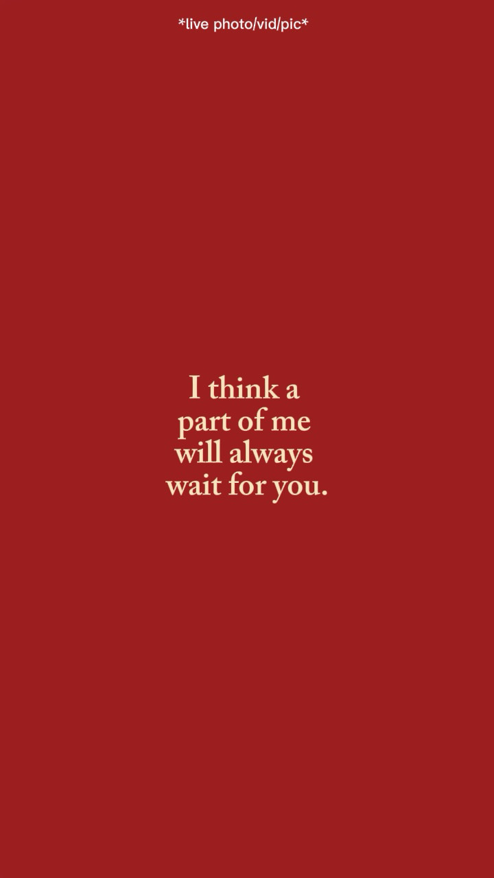 I think a part of me