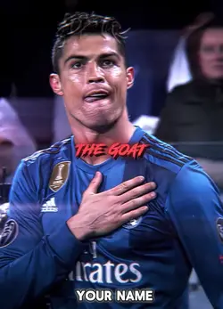 RONALDO GOAT TEMPLAT