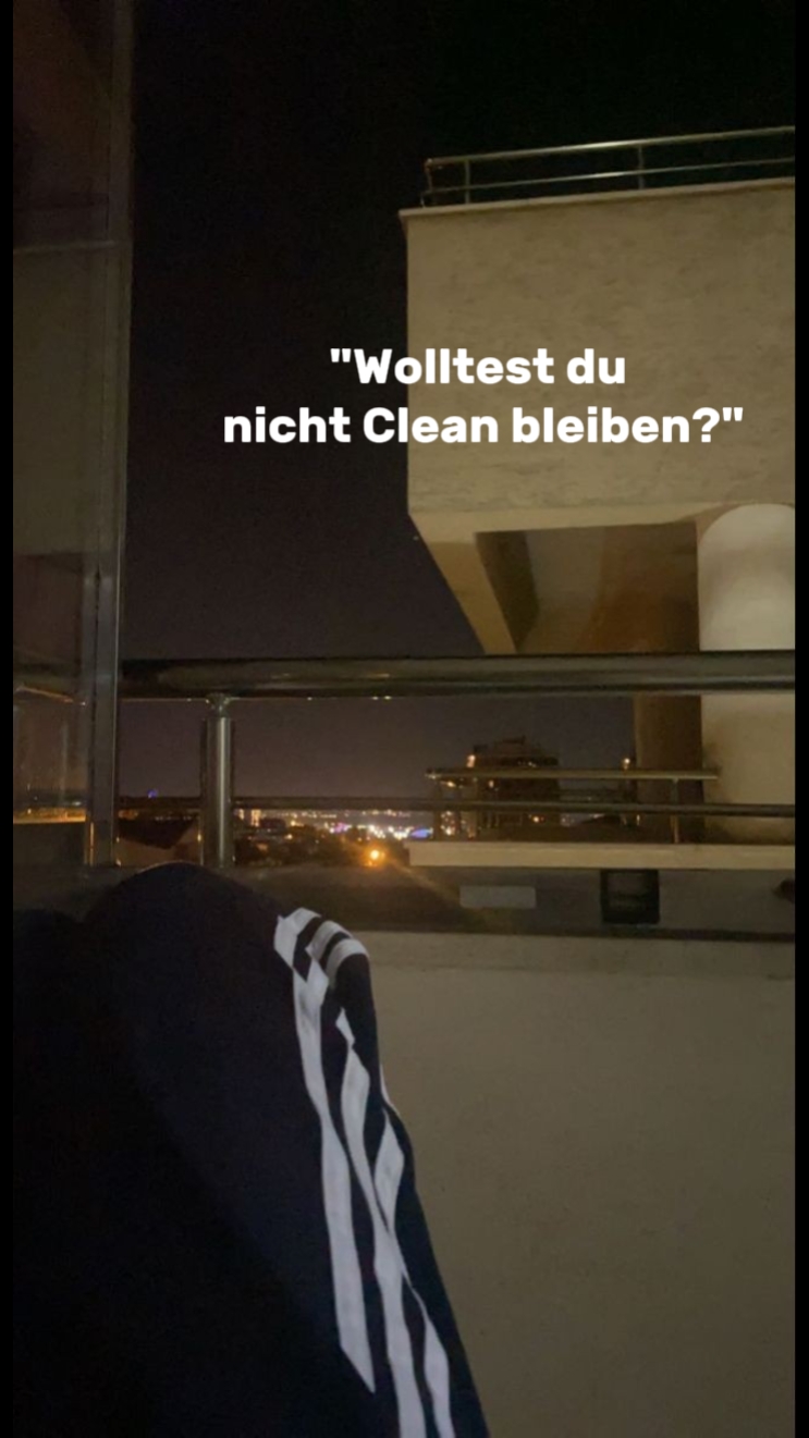 Clean sein.
