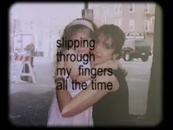 slipping through my