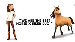 horse x rider duo 🩷🌸