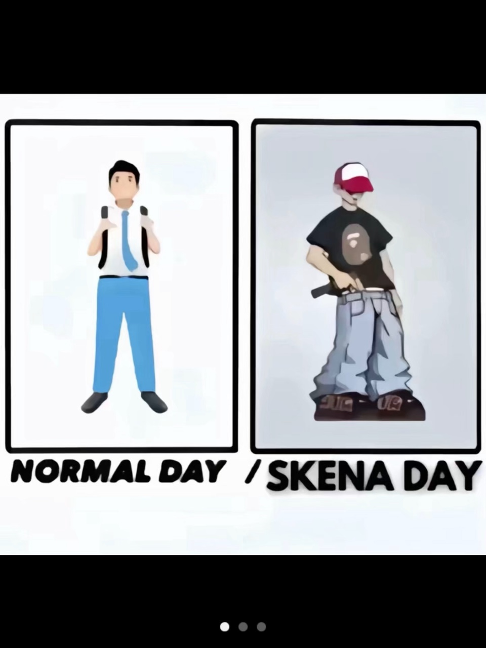 Día normal / día de Skena
