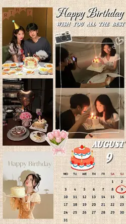 hbd 9 august 2026