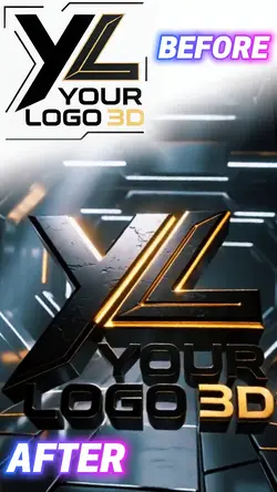 3D Logo Reveal