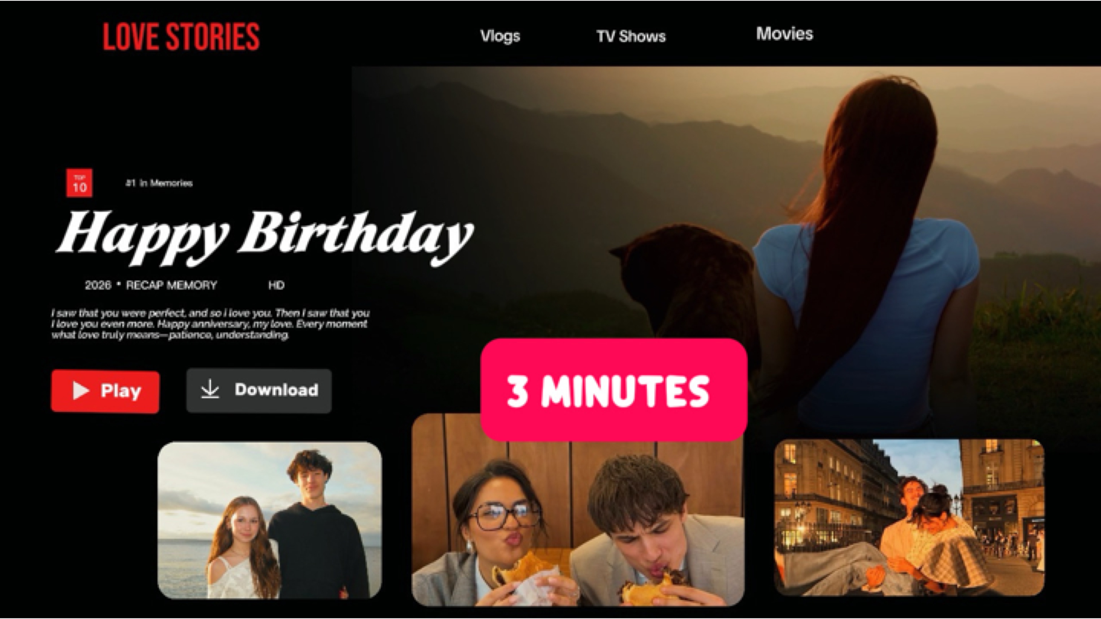 NETFLIX | 3 MINUTOS 