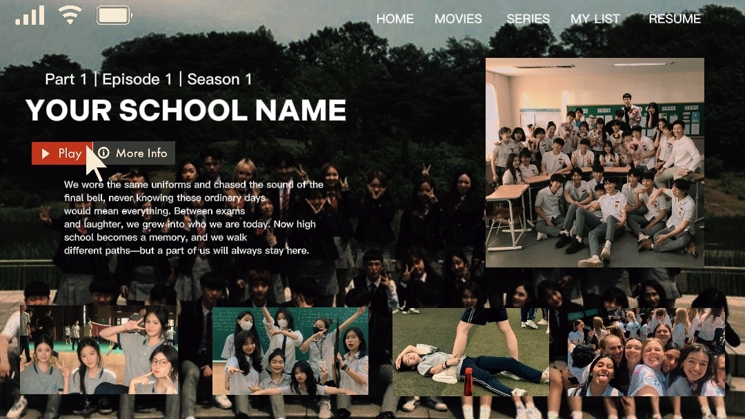 AND OF SCHOOL MOMENT