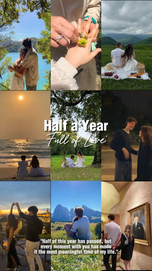 half a year full of 