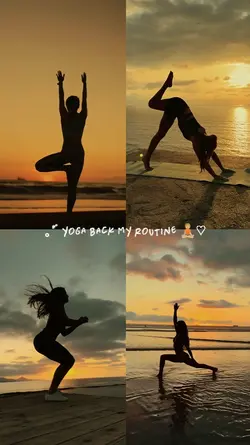 yoga back my routine