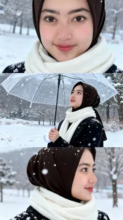 Ai Snow Trend Hijab 