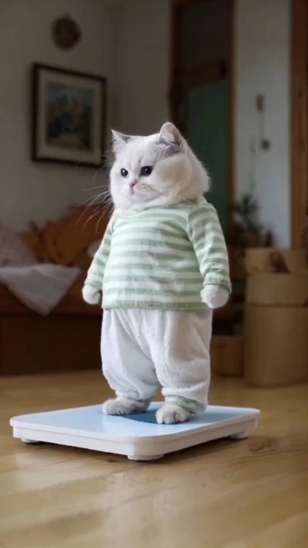 Lustiges Katzen-Meme 