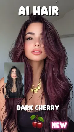 Dark Cherry Hair 