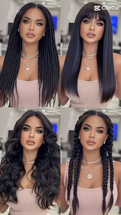 4 versão cabelo 
