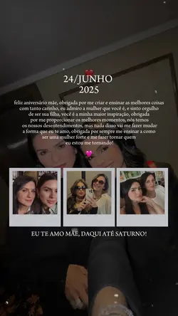 Aniversário mãe