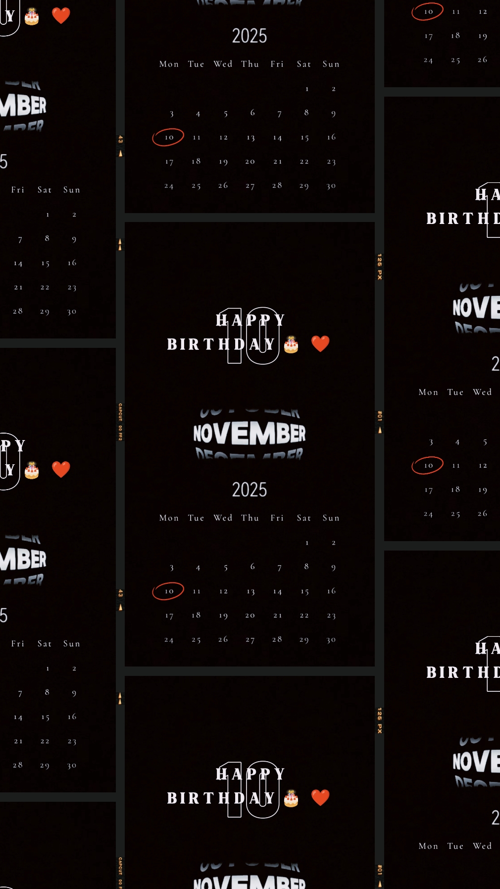 November birthday