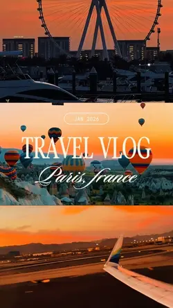 Travel vlog