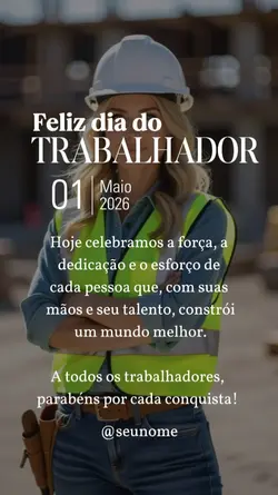 dia do trabalhador 