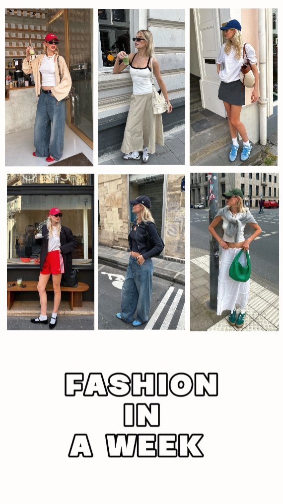 Mode in einer Woche 