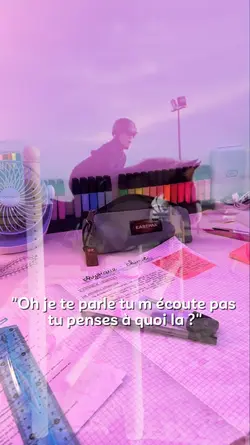 Tu penses à quoi la?